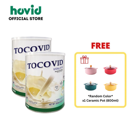 Tocovid Vitality 850g x 2 + Ceramic Pot