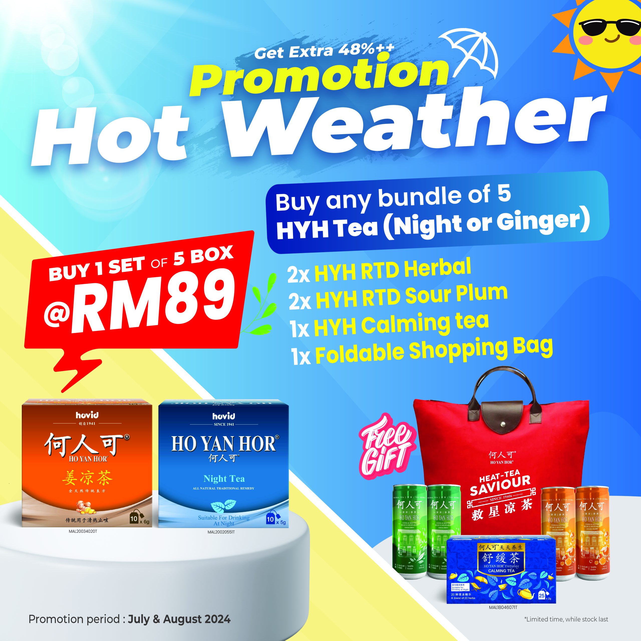 RM89 HYH Ginger & Night promo