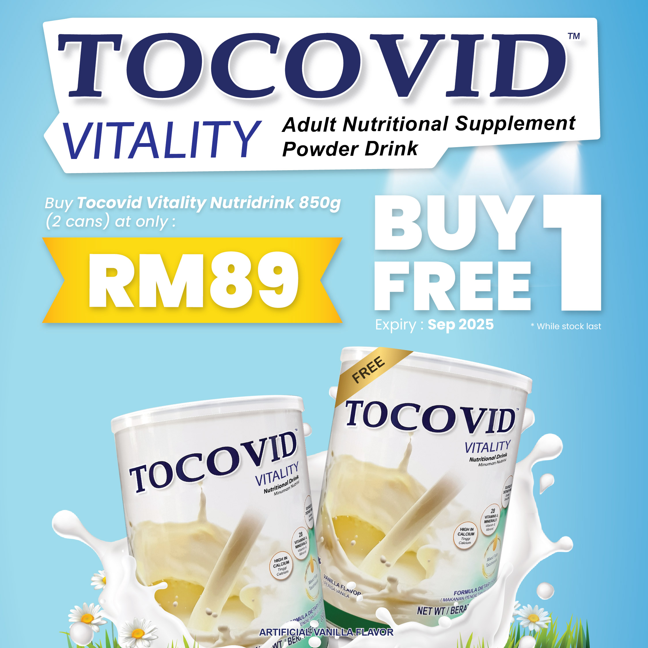 Tocovid Vitality Buy 1 Free 1