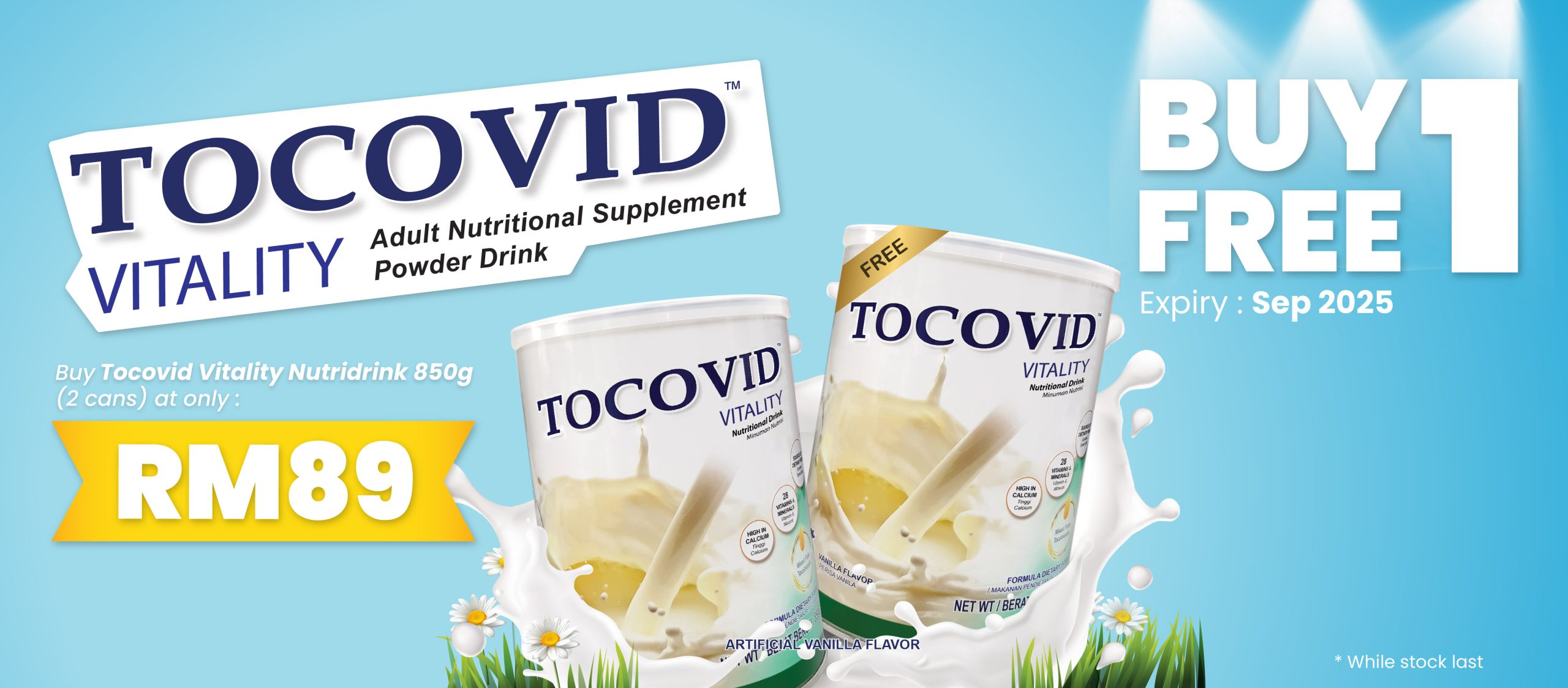 Tocovid Vitality Buy 1 Free 1